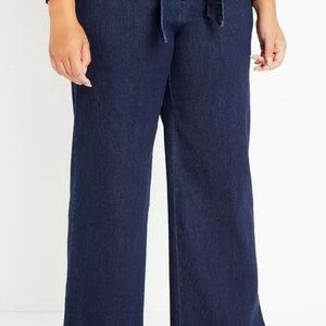 ELOQUII Wide Leg Denim